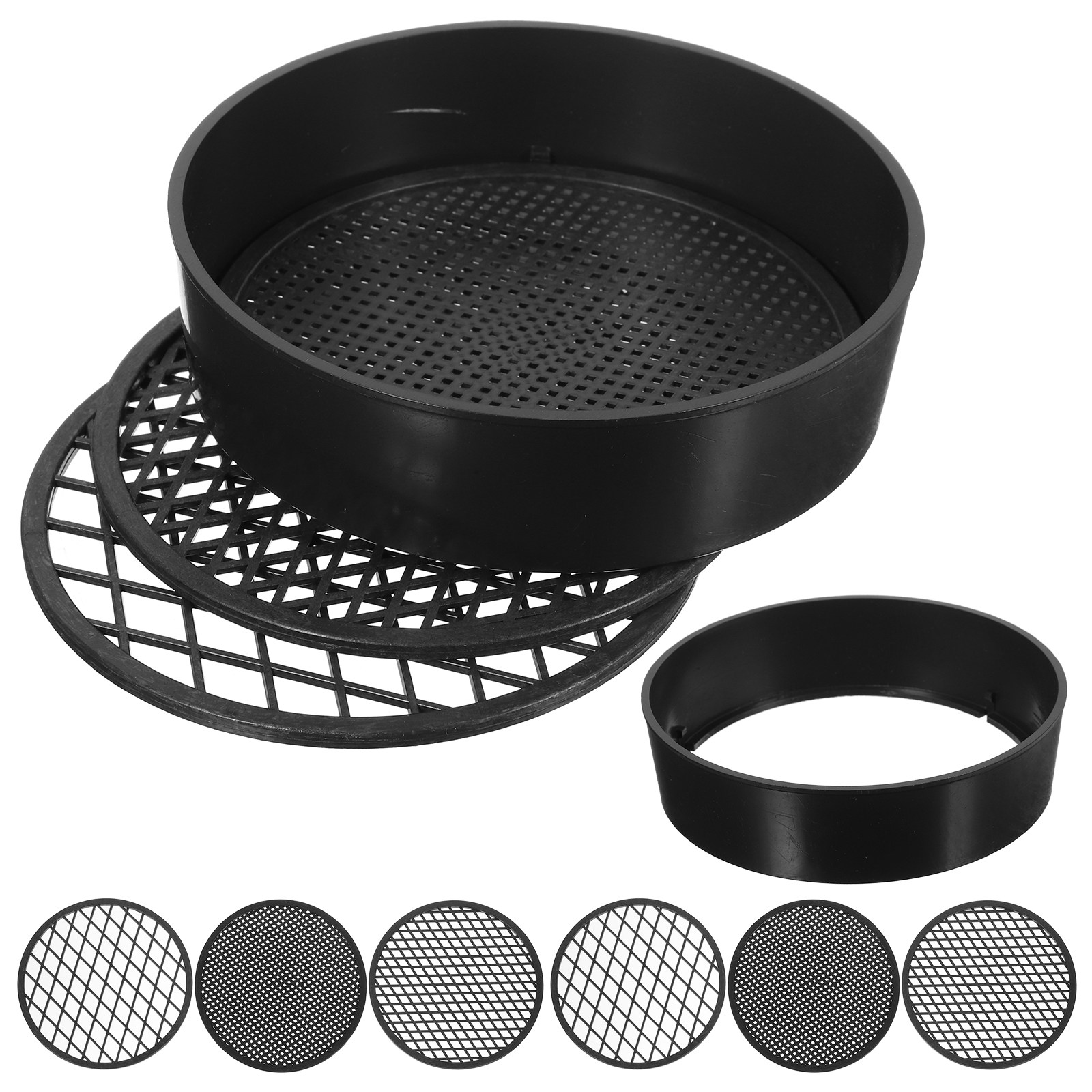 Garden Sieve Soil - 3 مجموعات من مناخل التربة اليدوية