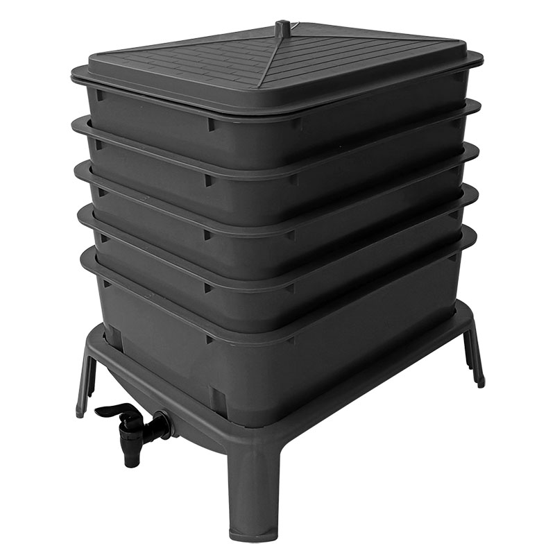 Compost Bin - صندوق سماد دودي متين سعة 50