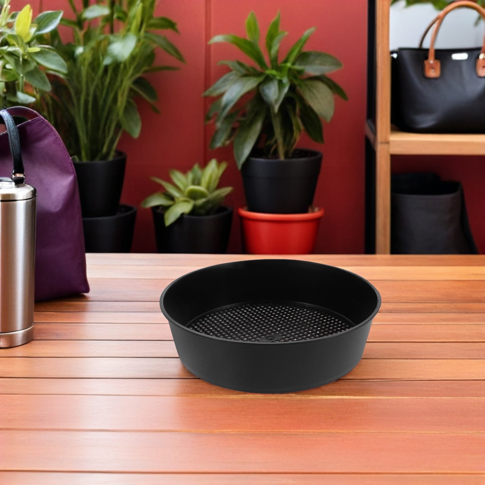 Garden Sieve Soil - 6 قطع من مناخل التربة البلاستيكية
