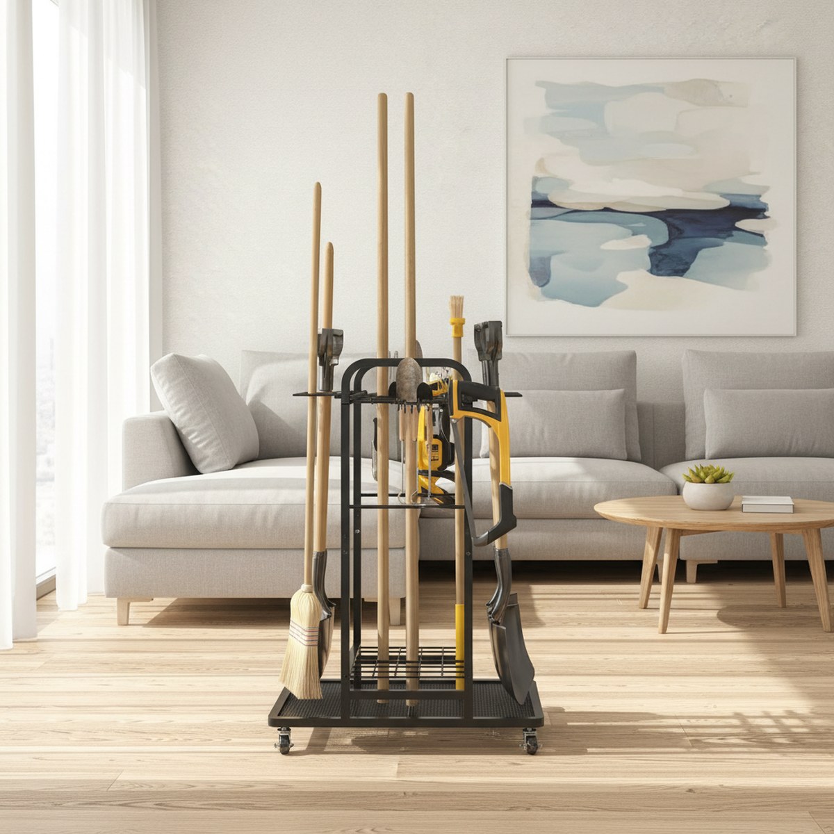 Gardening Tools Storage - عربة أدوات حدائق متينة بثلاث طبقات