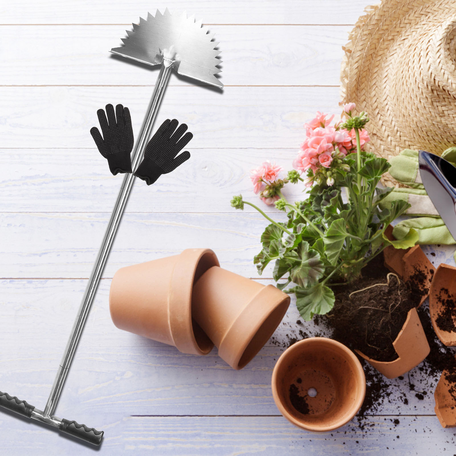 أداة تشذيب العشب على شكل نصف ق - مراجعة Gardening Tools Edger وسعره
