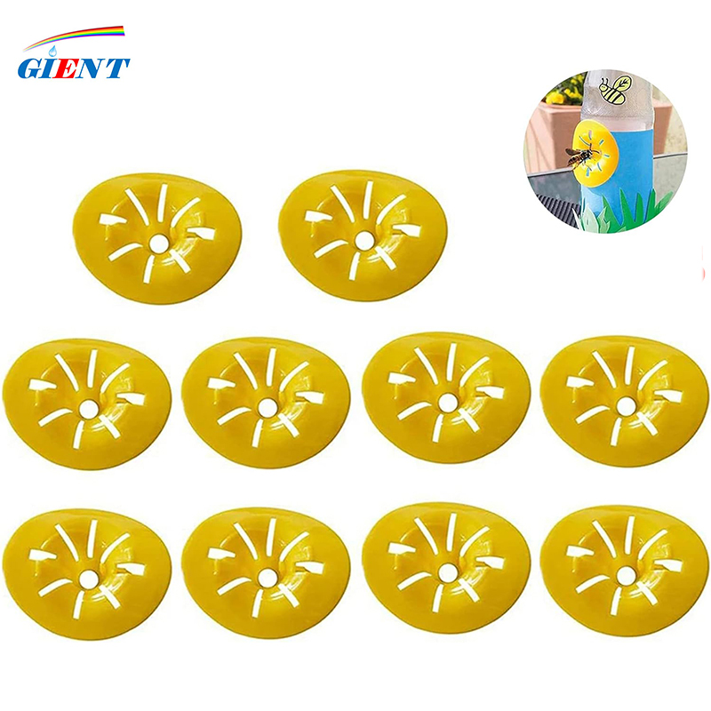 مصيدة دبابير النحل على شكل زهر - مراجعة Gardening Tools Yellow وسعره