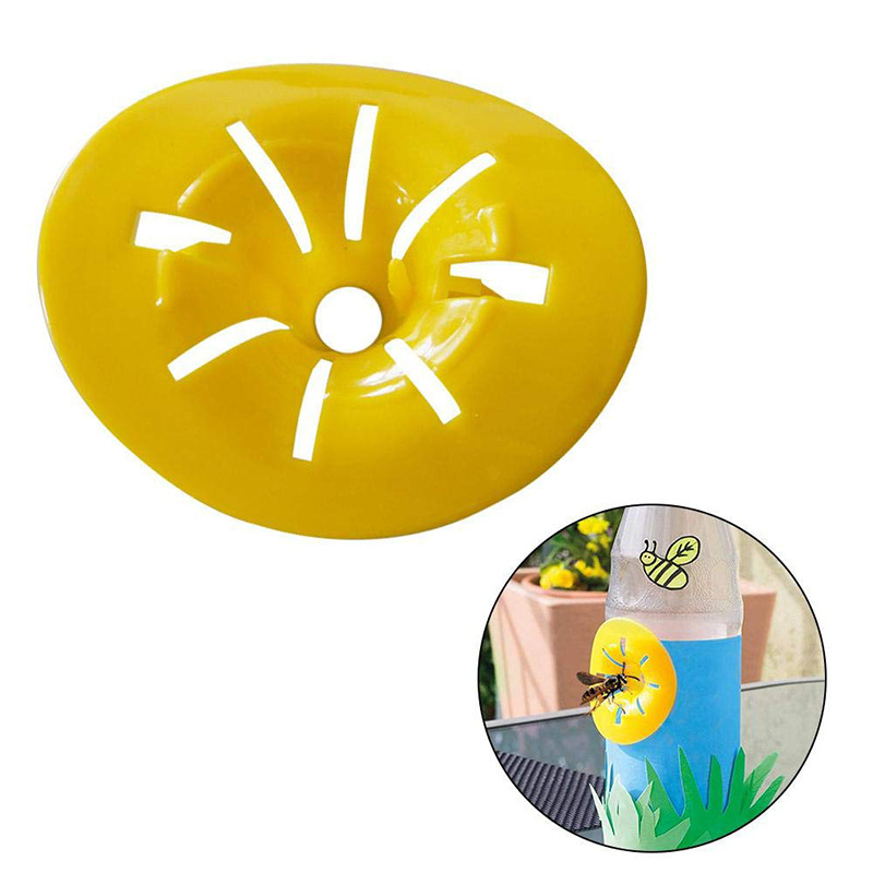 مصيدة دبابير النحل على شكل زهر - مراجعة Gardening Tools Yellow وسعره