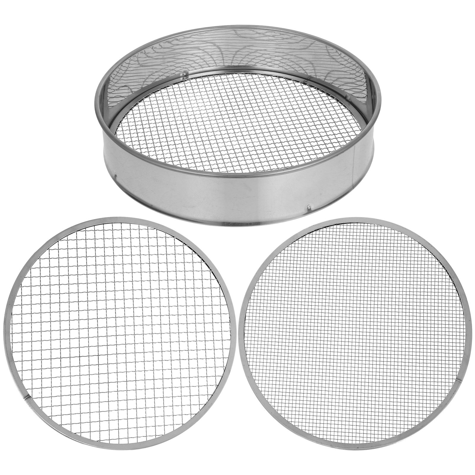 مجموعة منخل تربة متعددة الاستخ - مراجعة Garden Sieve Soil وسعره
