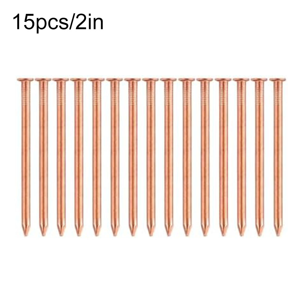 أظافر نحاسية صلبة مقاس 2 بوصة  - مراجعة Gardening Tools Target وسعره