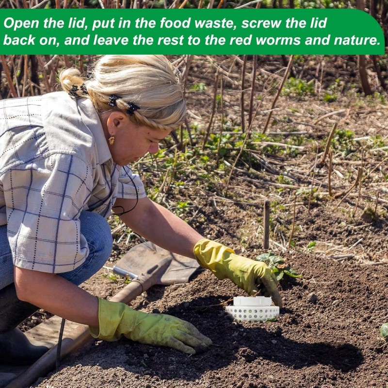 نظام تسميد عضوي صديق للبيئة لت - مراجعة Compost Bin وسعره
