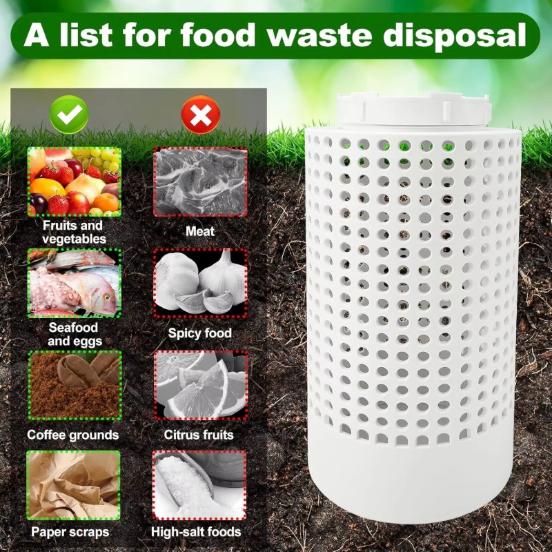 نظام تسميد عضوي صديق للبيئة لت - مراجعة Compost Bin وسعره