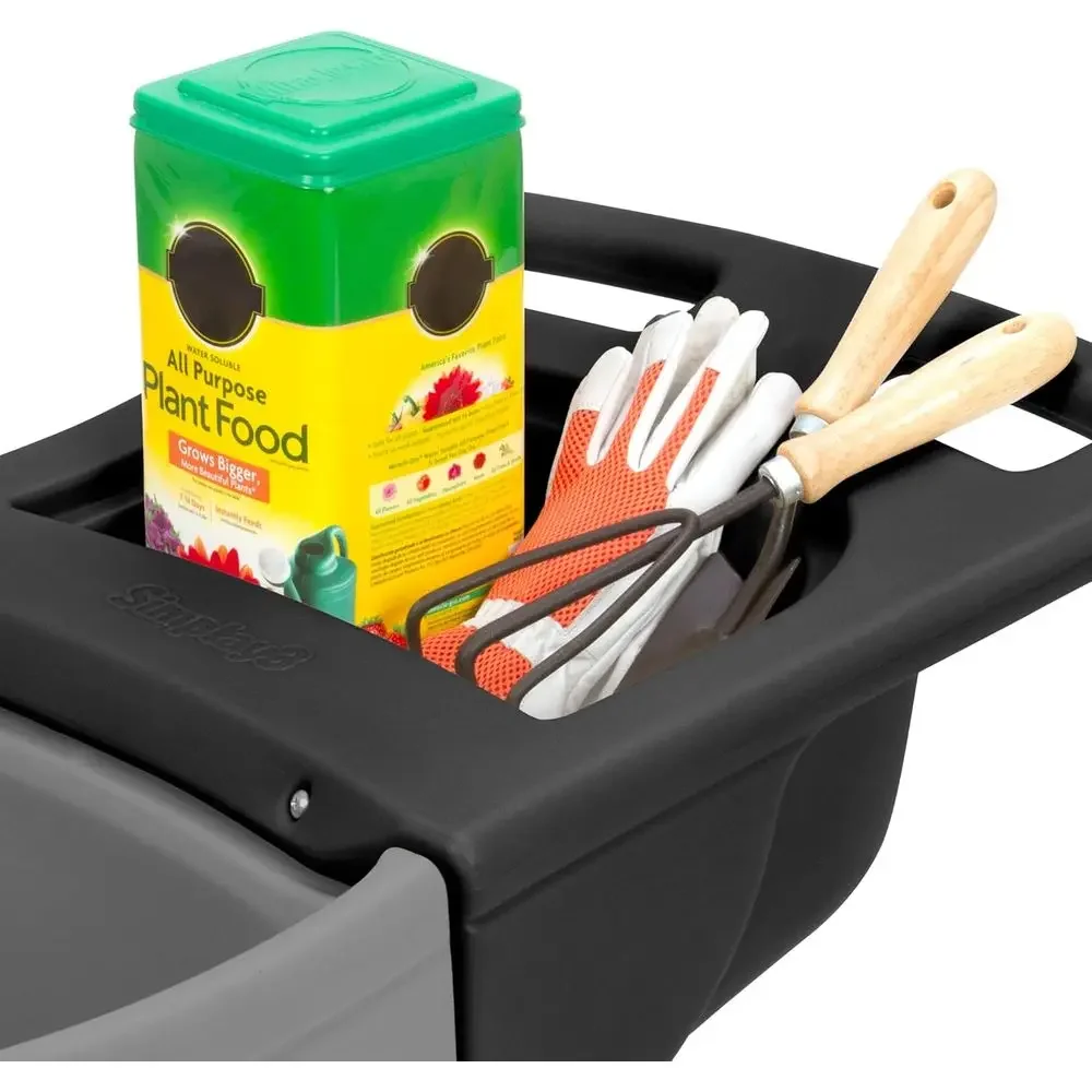 عربة يدوية متينة مع صينية تخزي - مراجعة Gardening Tools Made In Usa وسعره