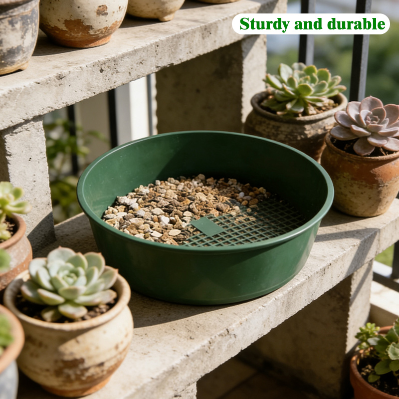 【أدوات أساسية للحدائق】منخل ترب - مراجعة Garden Sieve Soil وسعره