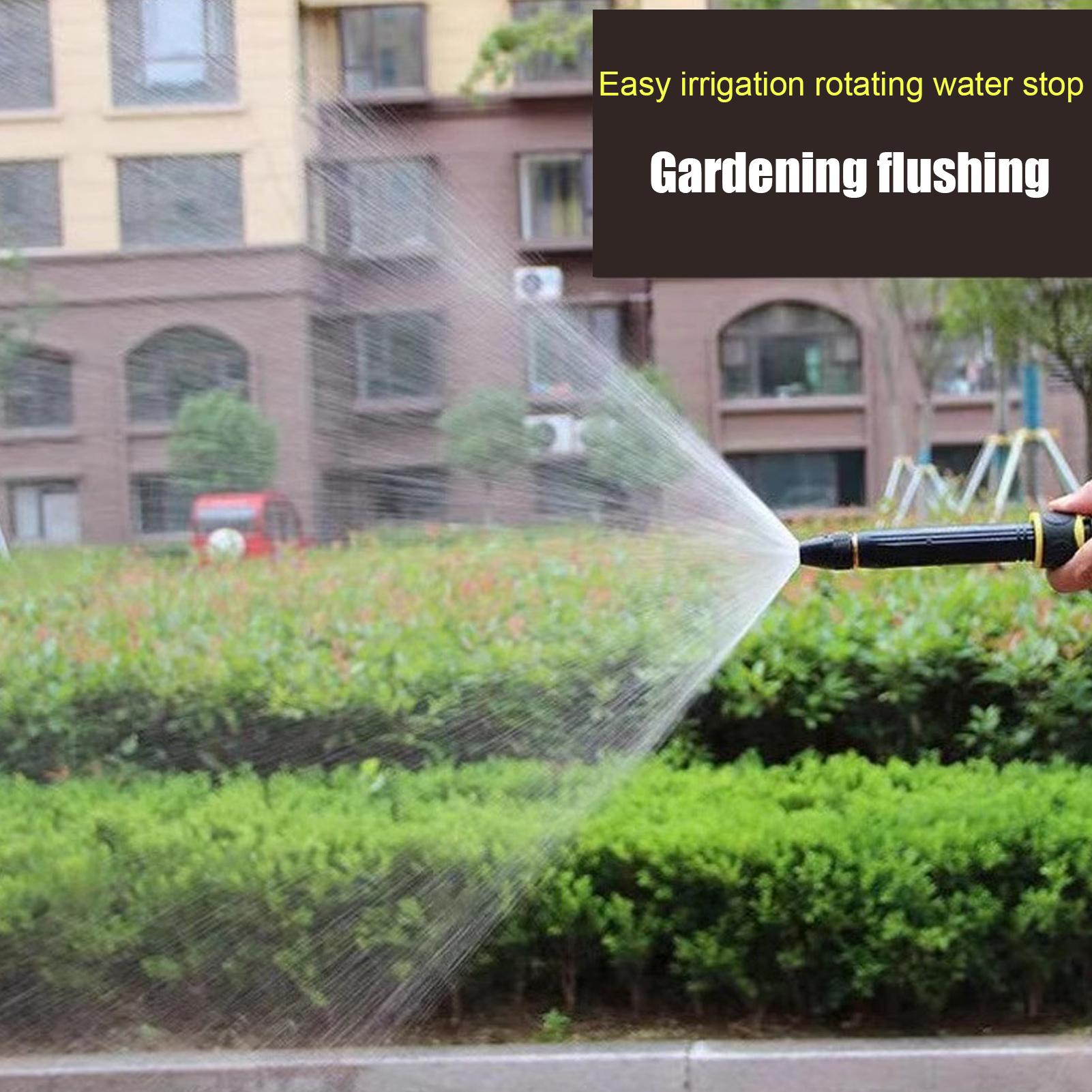 فوهة رش معدنية لخرطوم الحديقة، - مراجعة Gardening Tools And Equipment وسعره
