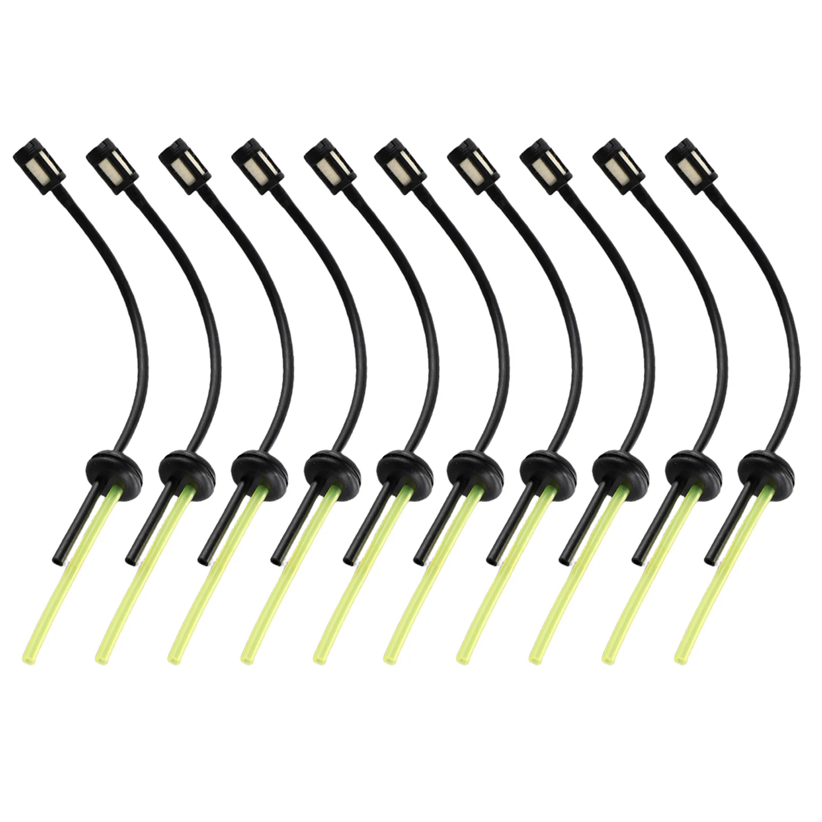 10 قطع من أنابيب خرطوم الوقود  - مراجعة Gardening Tools Yellow وسعره