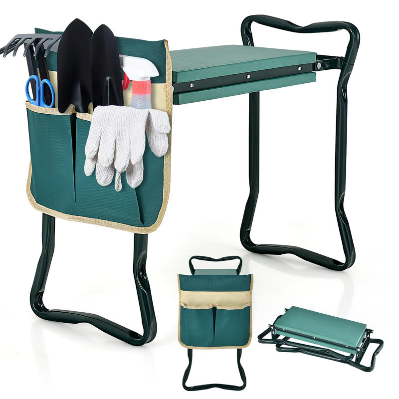 مقعد ومسند للركوع في الحديقة،  - مراجعة Gardening Tools For Seniors وسعره