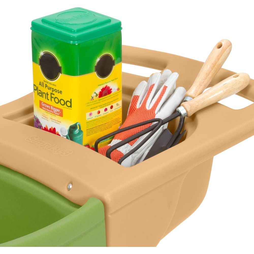 عربة يدوية متينة مع صينية تخزي - مراجعة Gardening Tools Made In Usa وسعره