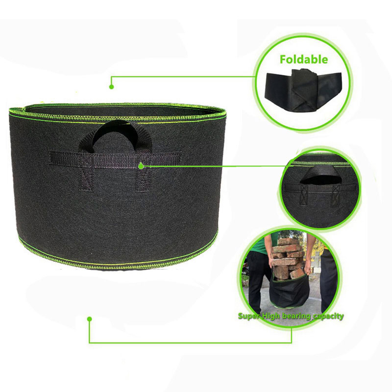 أوعية زراعة 20 جالون أكياس زهو - مراجعة Gardening Tools Big وسعره