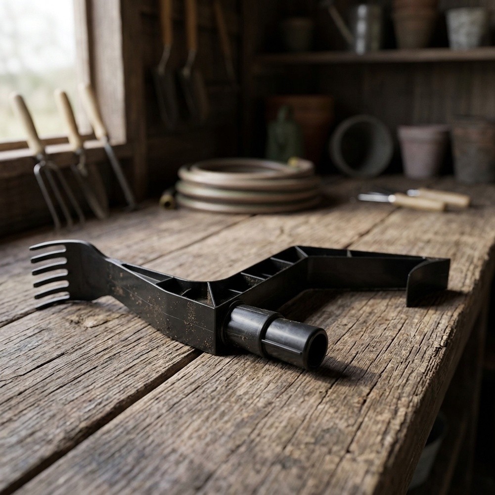 أداة تنظيف المزاريب مزودة بملع - مراجعة Gardening Tools Target وسعره