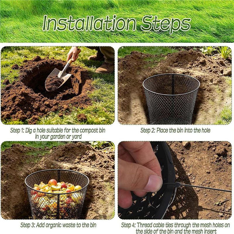4 حاويات كبيرة لتحويل النفايات - مراجعة Compost Bin وسعره
