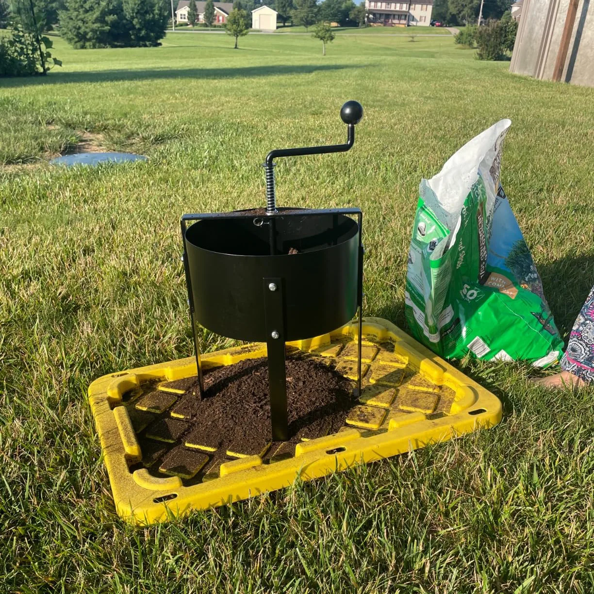 منخل تربة دوار من أمازون، منخل - مراجعة Gardening Tools Amazon وسعره