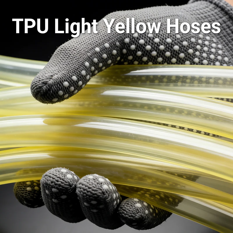 خرطوم وقود أصفر من مادة TPU بط - مراجعة Gardening Tools Yellow وسعره