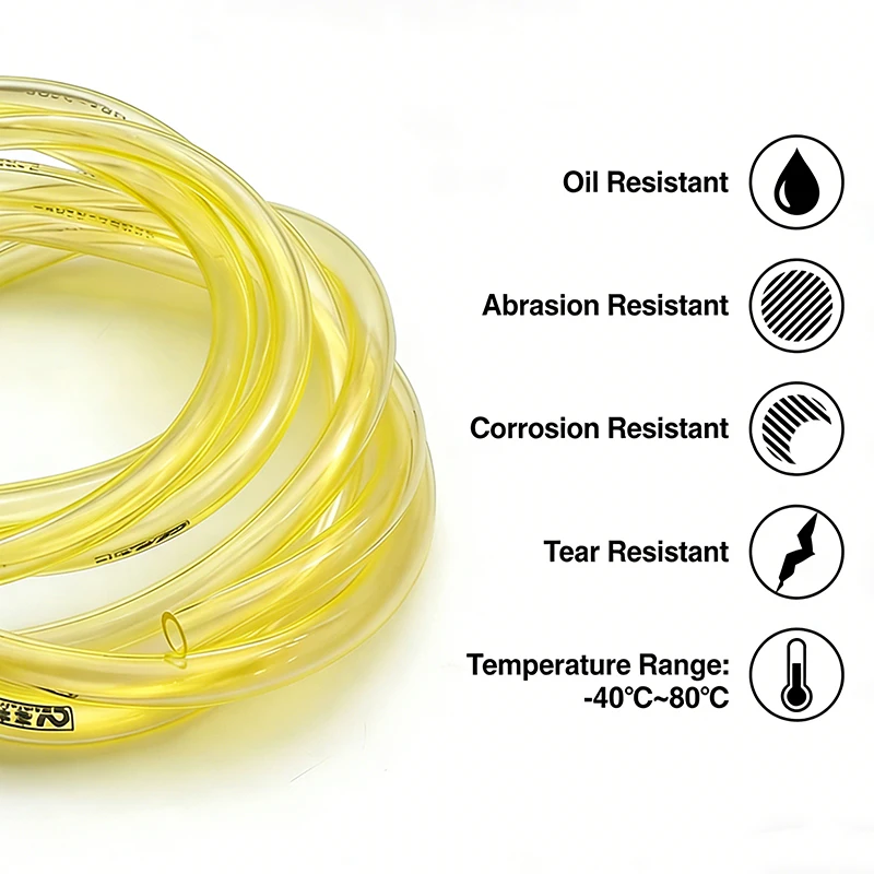خرطوم وقود أصفر من مادة TPU بط - مراجعة Gardening Tools Yellow وسعره