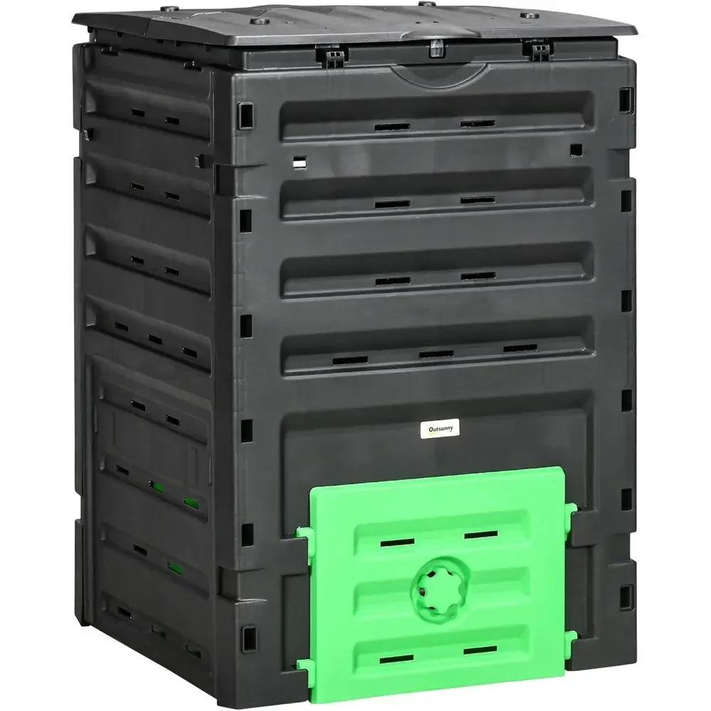 صندوق سماد للحدائق بسعة 120 جا - مراجعة Compost Bin وسعره