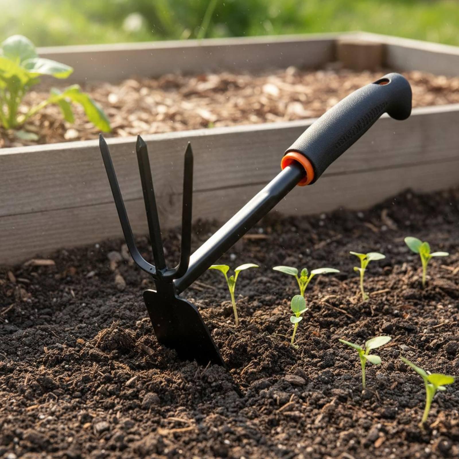 أداة يدوية صغيرة للحدائق بمقاب - مراجعة Gardening Tools For Seniors وسعره