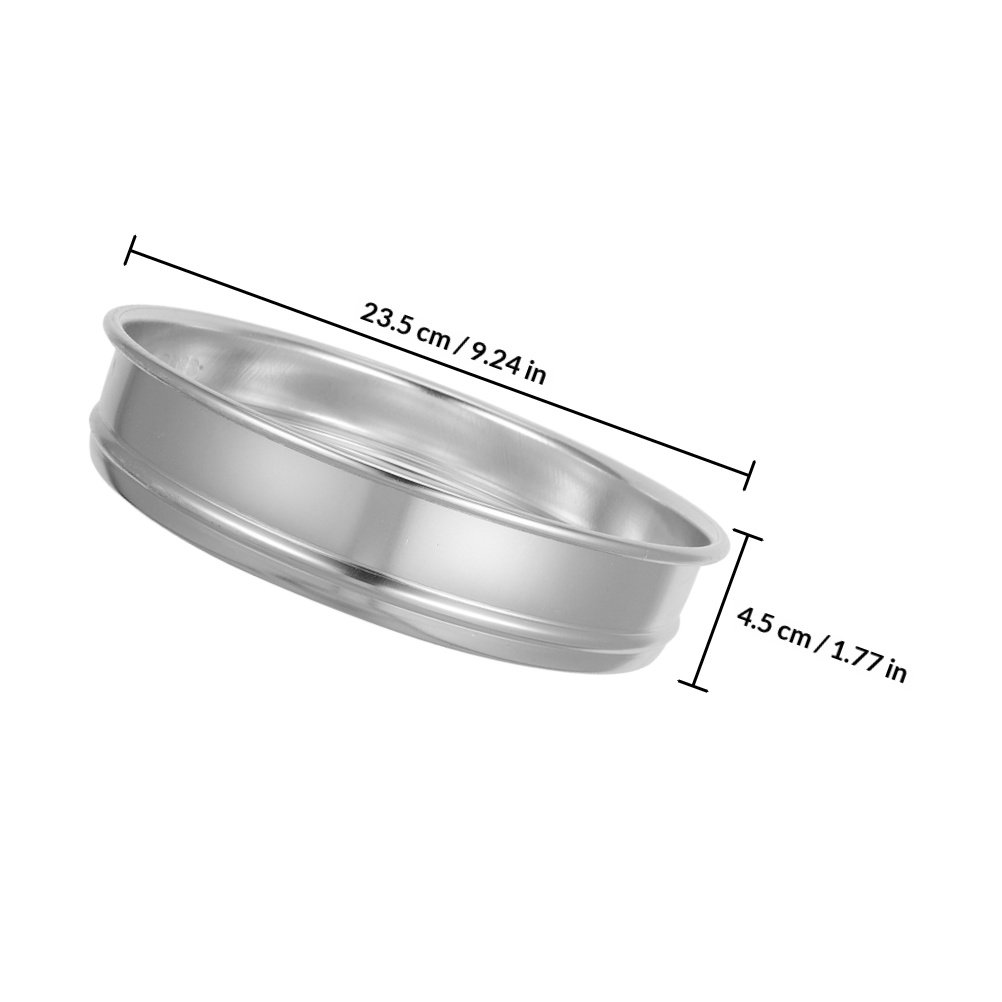 منخل تربة معدني دائري للحدائق، - مراجعة Garden Sieve Soil وسعره