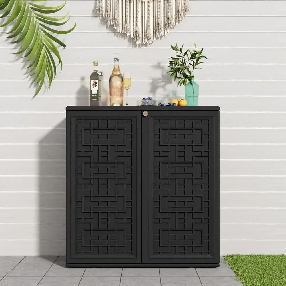 خزانة تخزين خارجية مقاومة للعو - مراجعة Gardening Tools Storage وسعره