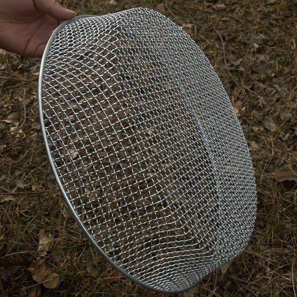 منخل تربة للحدائق بقطر 4/6/8 م - مراجعة Garden Sieve Soil وسعره