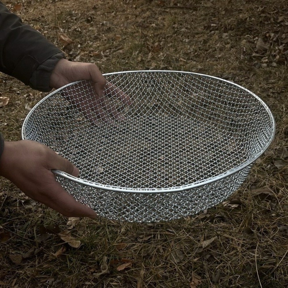 منخل تربة للحدائق بقطر 4/6/8 م - مراجعة Garden Sieve Soil وسعره