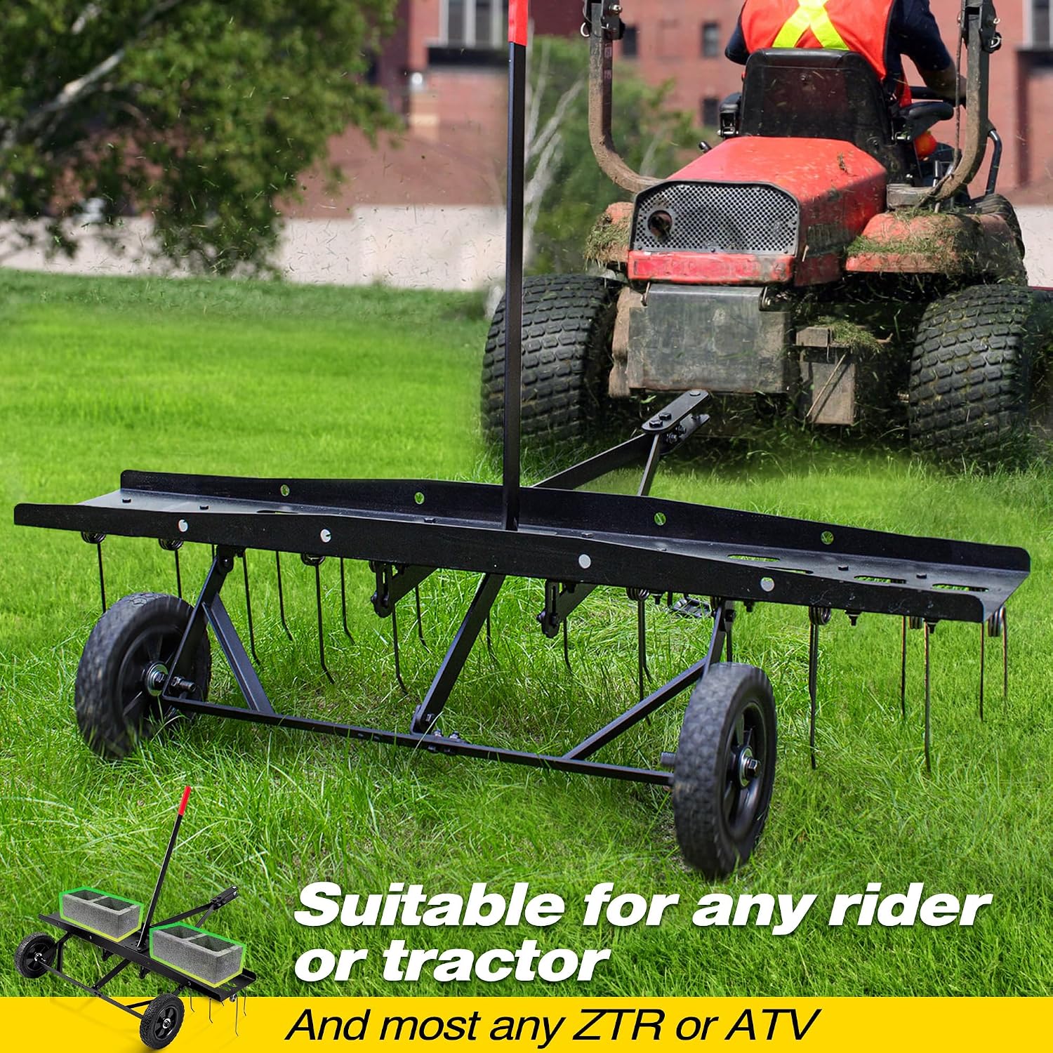ملحق مشط تفكيك التربة للحدائق، - مراجعة Gardening Tools And Equipment وسعره