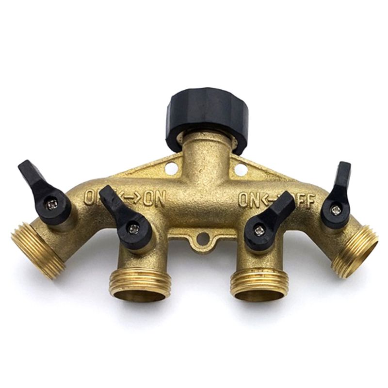 ABNQ موزع خرطوم نحاسي رباعي ال - مراجعة Gardening Tools Yellow وسعره