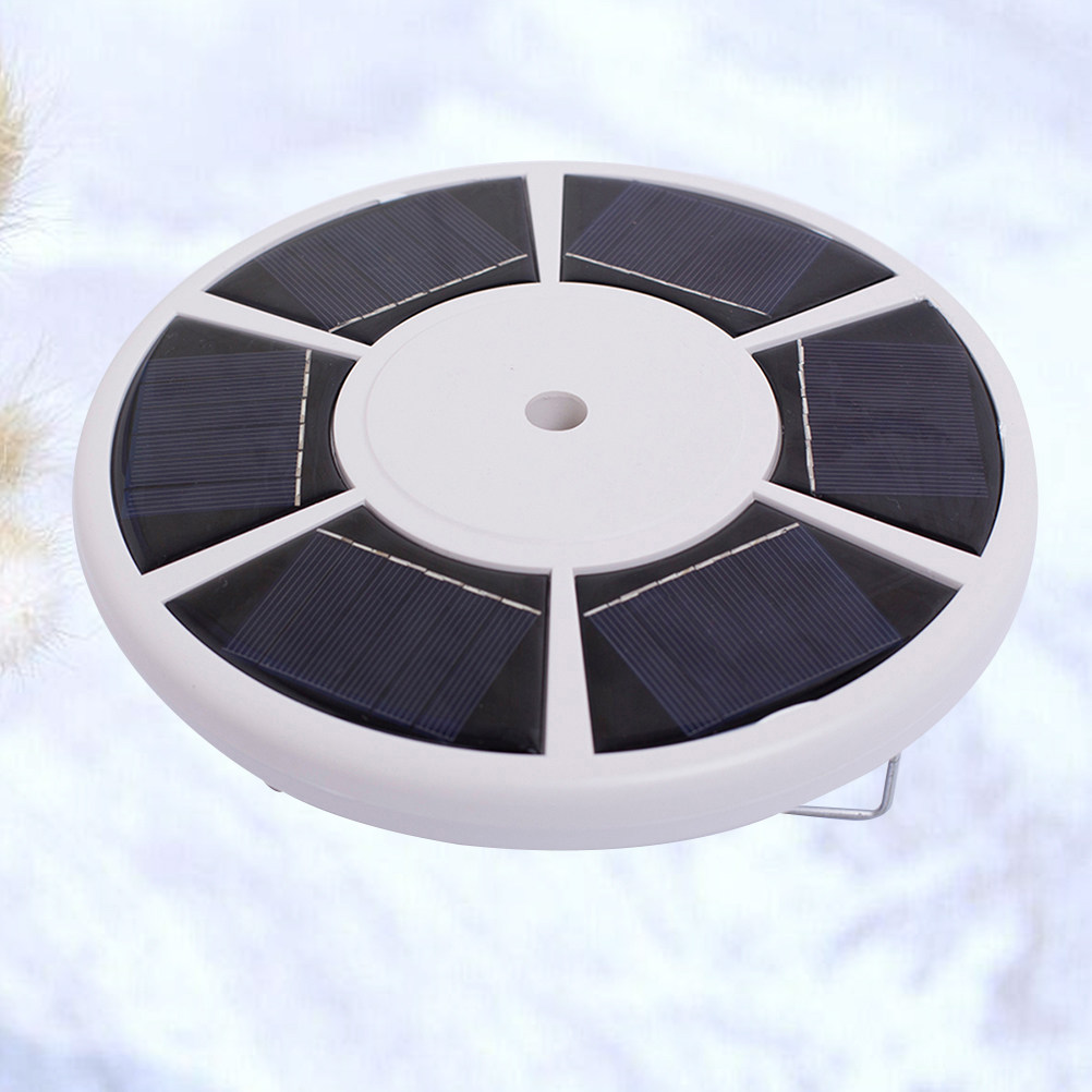عمود إضاءة شمسي - مصابيح LED م - مراجعة Gardening Tools Of وسعره
