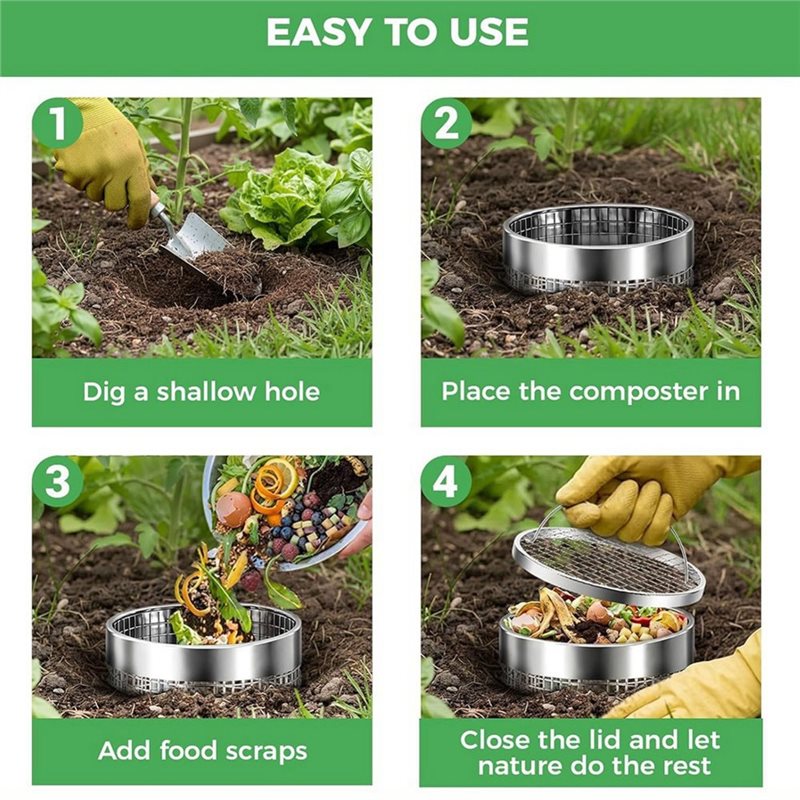 صندوق سماد الديدان BAAG-2Pack  - مراجعة Compost Bin وسعره