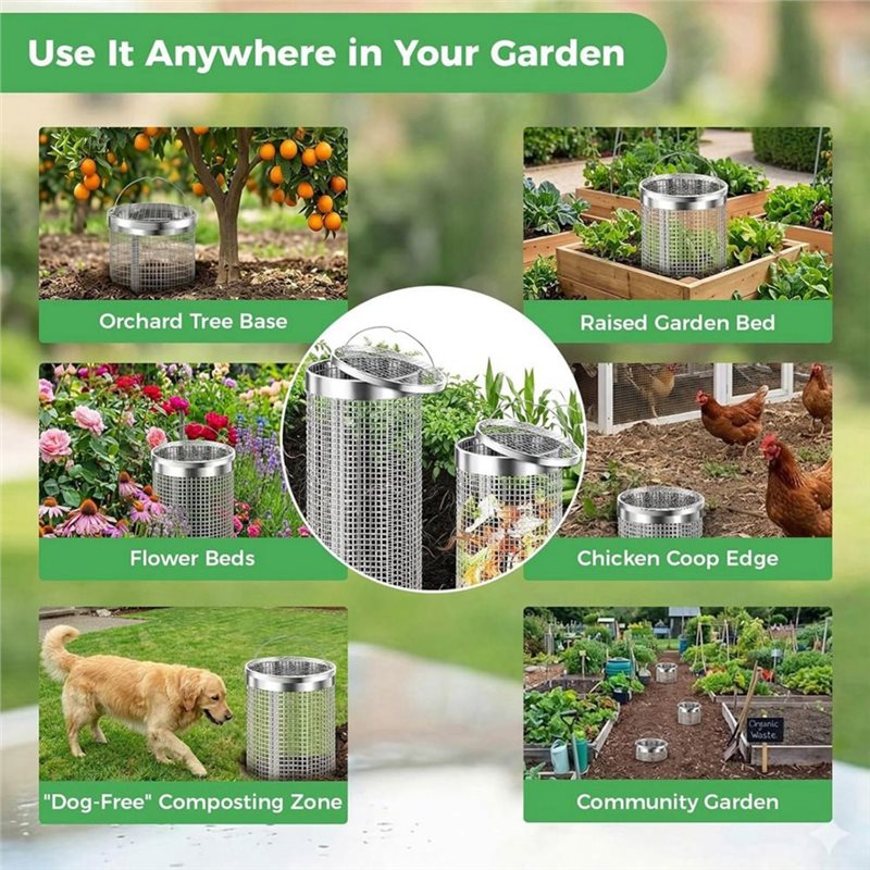 صندوق سماد الديدان BAAG-2Pack  - مراجعة Compost Bin وسعره