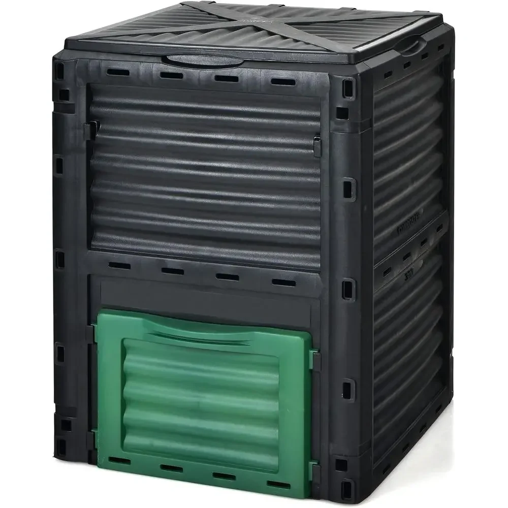 صندوق تسميد خارجي سعة 80 جالون - مراجعة Compost Bin وسعره