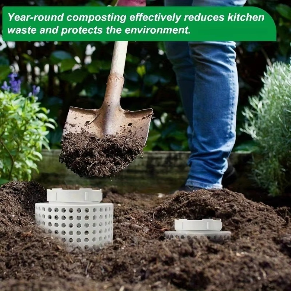 حاوية سماد دائرية من البلاستيك - مراجعة Compost Bin وسعره
