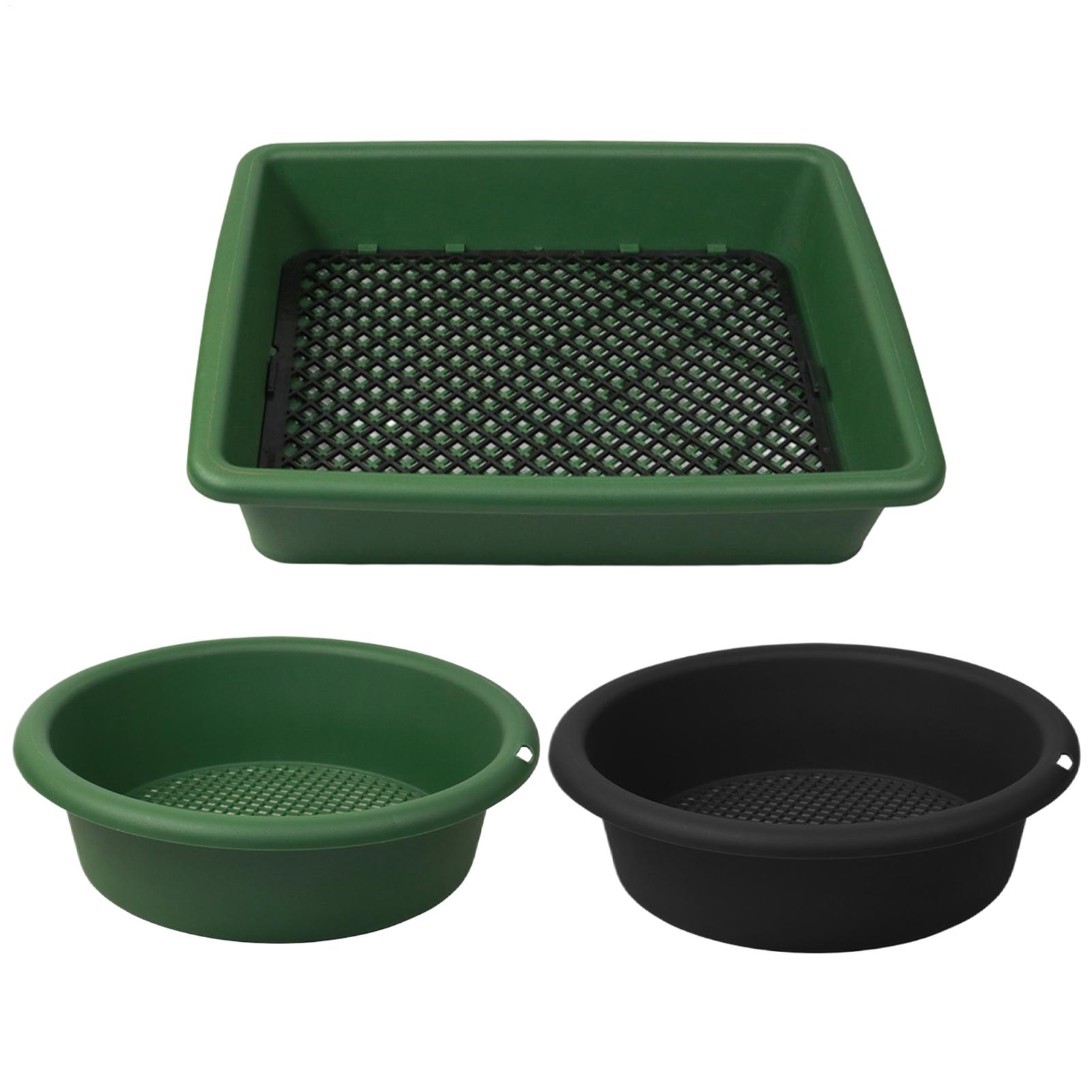 منخل للحجارة مقاوم للصدأ، منخل - مراجعة Garden Sieve Soil وسعره