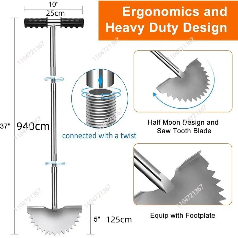 أداة تشذيب الحواف اليدوية من ا - مراجعة Gardening Tools Edger وسعره