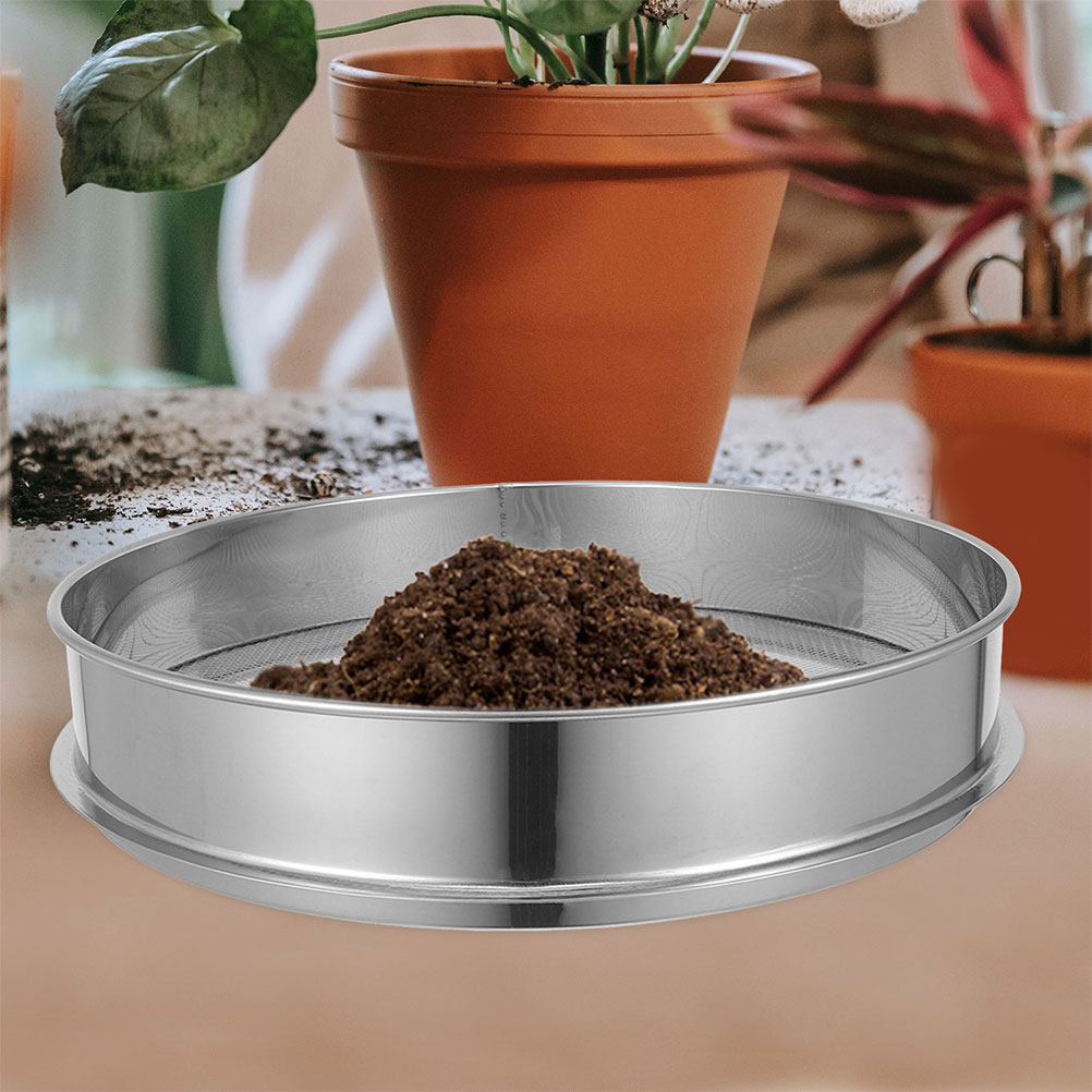 منخل شبكي سلكي لفرز السماد، من - مراجعة Garden Sieve Soil وسعره