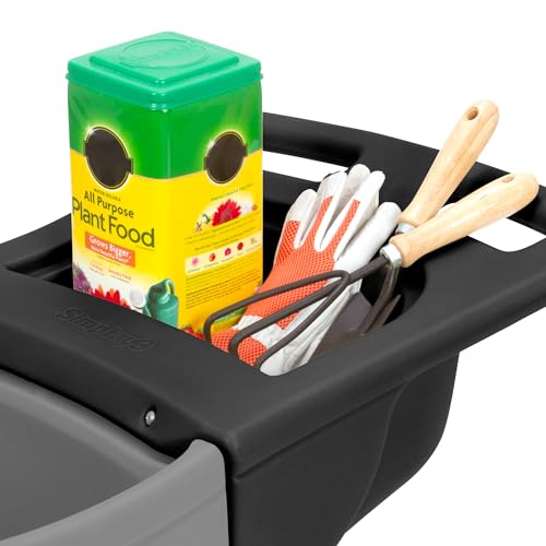 عربة يد متينة سهلة النقل مع صي - مراجعة Gardening Tools Made In Usa وسعره