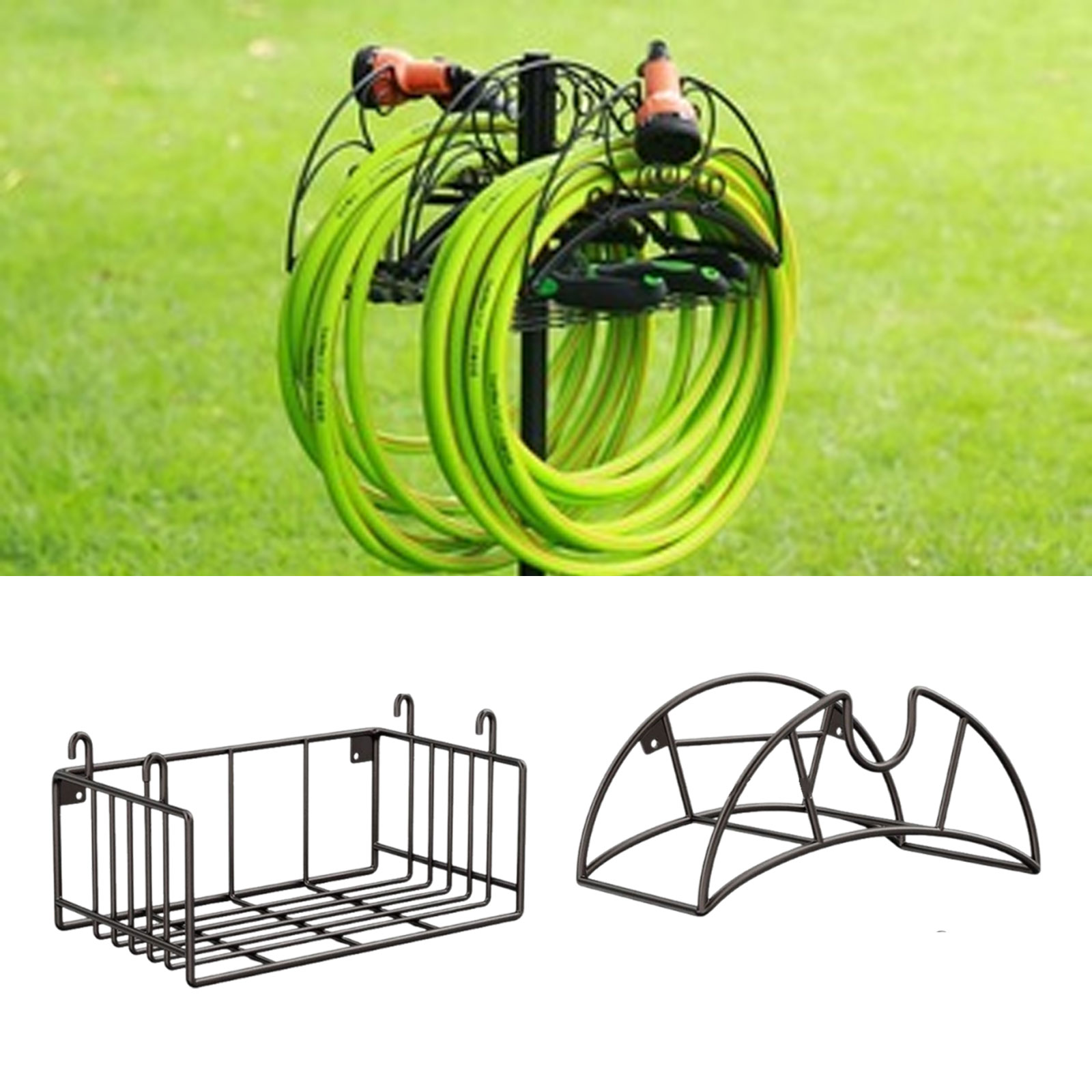 حامل خرطوم حديقة مثبت على الحا - مراجعة Gardening Tools And Equipment وسعره