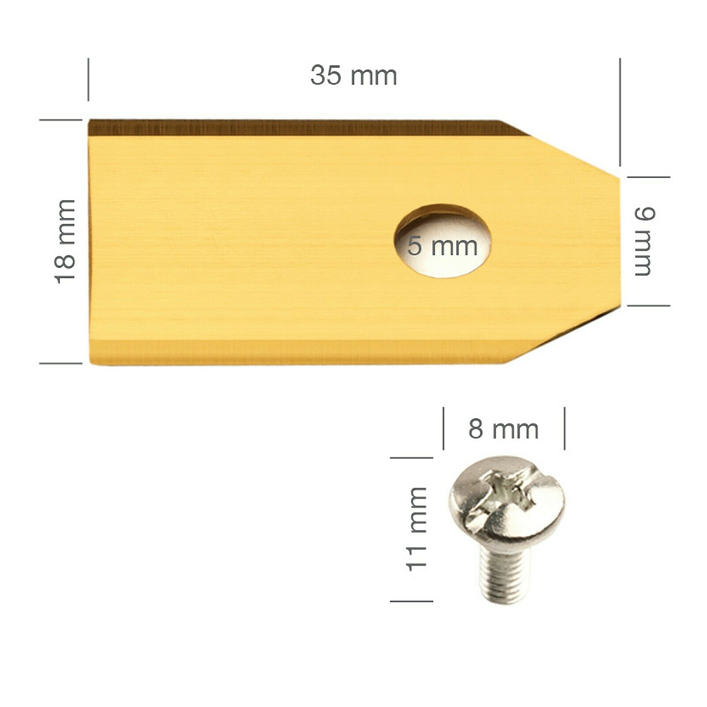 60 قطعة استبدال شفرات ل جزازة  - مراجعة Gardening Tools Yellow وسعره