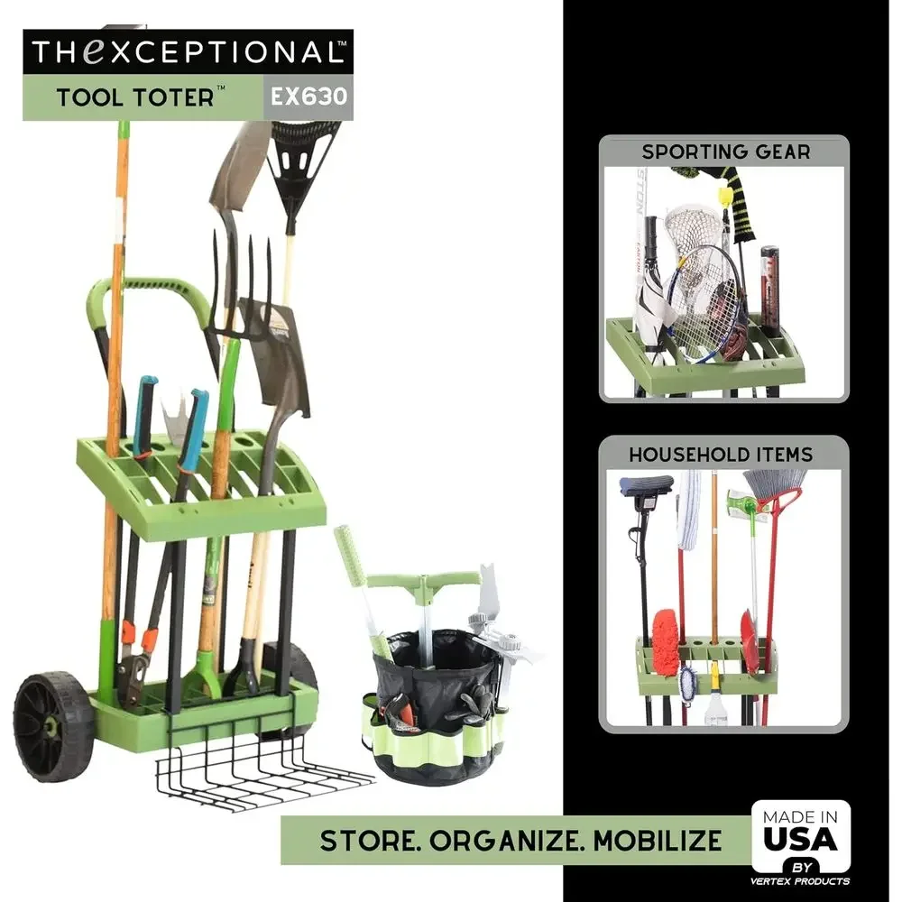 عربة أدوات الحديقة مع حقيبة، و - مراجعة Gardening Tools Made In Usa وسعره