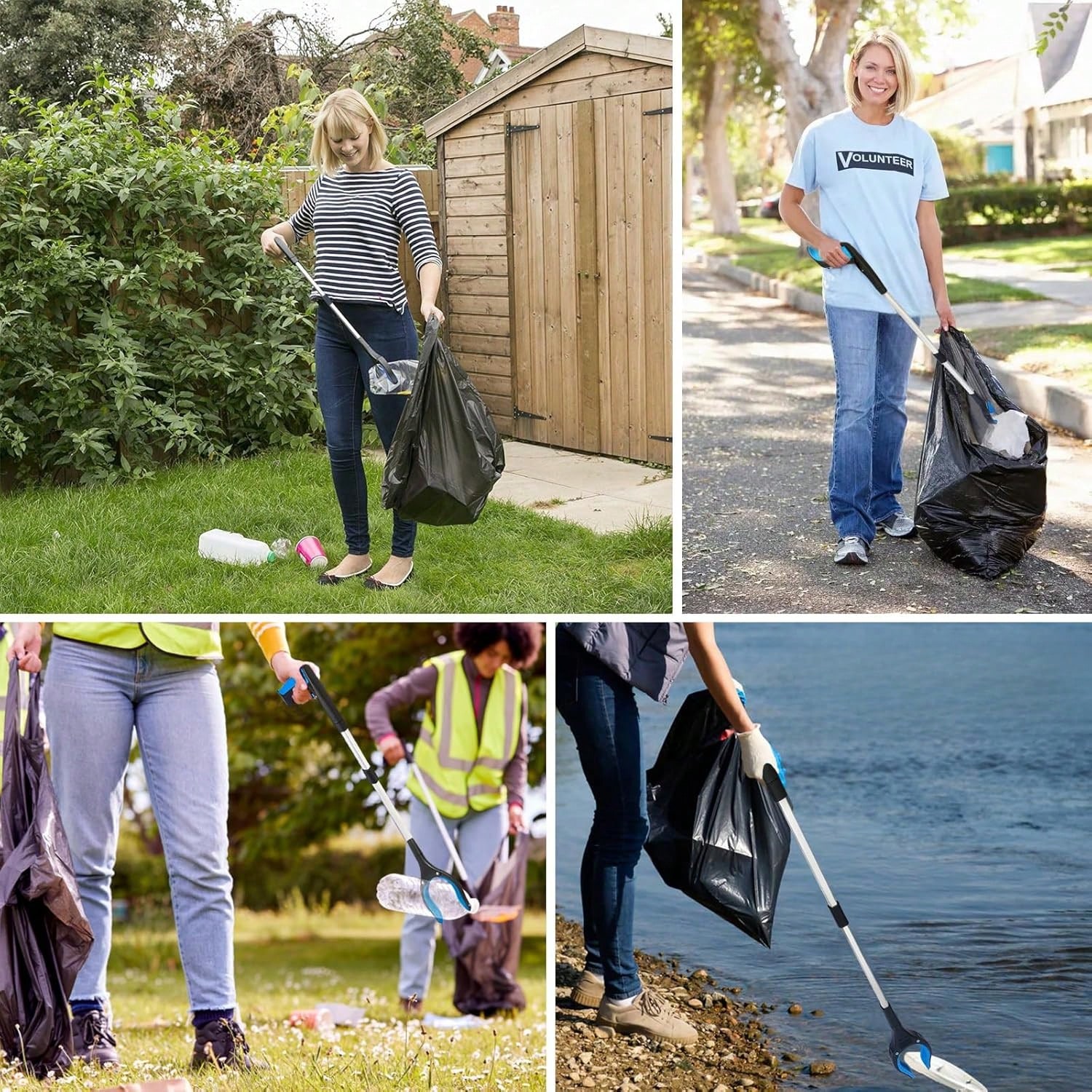 أداة التقاط قابلة للطي بطول 32 - مراجعة Gardening Tools For Seniors وسعره
